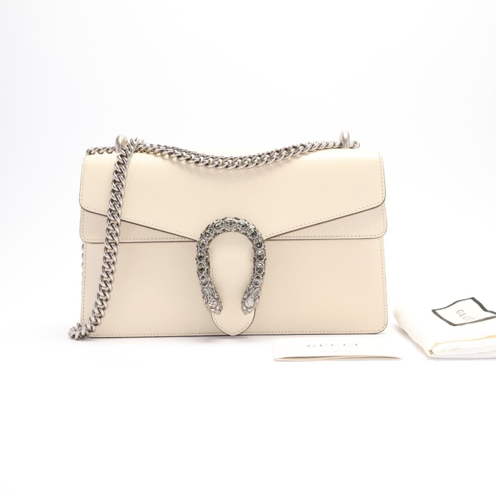 *SOLD* Gucci Dionysus Bag Leather Small Beige